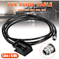 Miniatyrbillede 2 af 5: In Car Hona 3,5 Mm Aux Input Audio Adapter Kabel til B-M-W