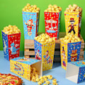 Miniatyrbilde 5 av 5: 32 Karnevalspopcornbokser - Sirkusdyr-snackbeholdere