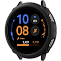 Miniatyrbillede 1 af 5: Liquid Air Designet til Galaxy Watch FE (2024), 5 40mm (2022), 4 40mm (2021) Cover - Mat Sort Mat Sort