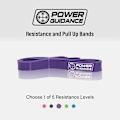 Miniatyrbillede 3 af 9: Pull Up  Assisted Pull-up Resistance Eercise-fr Bdy Stretching, Pwerlifting, Resistance Training-Purple & Red Red Red