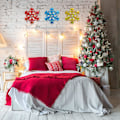 Miniatyrbilde 5 av 5: Store silikon snøfnugg harpiksformer - DIY juledekor
