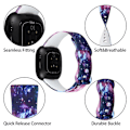 Miniatyrbillede 4 af 5: For Fitbit Versa 3 Udskrivning Watch Band DLB A