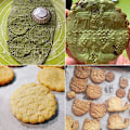 Miniatyrbillede 5 af 5: Bog Trækavel Prægling Cookie Kavel Kagedej