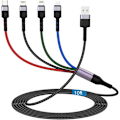Miniatyrbild 1 av 5: 3M/10Ft Multi 4 i 1 USB Universal Iphone Laddning