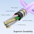 Miniatyrbillede 4 af 5: (4-pak Apple Mfi-certificeret) USB C til Lightning-kabel