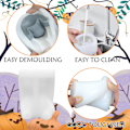 Miniatyrbillede 3 af 5: Halloween Skræmmende Dukke Lys Form til DIY