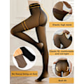 Miniatyrbilde 3 av 5: Tights for Women - Ultra tykk fleecefôret stretch termisk