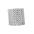 Miniatyrbilde 1 av 3: 50 stk. Bling Diamond Rhinestone Mesh Wrap Serviettringer Bryllupsdekorasjon Gull