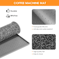 Miniatyrbillede 2 af 5: Silikoneunderlag til kaffemaskine - Aieve kaffemaskineunderlag