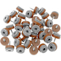 Miniatyrbilde 1 av 5: Møbelglidepads i filt - 40 stk for stol, bord, sofabein (Φ20mm, brun)
