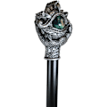 Miniatyrbild 6 av 8: Ebros Gift Gotisk Ocular Evil Eye of Sauron Drake Inom Drake Klor Dekorativ Prop Cosplay Polystone Resin Walking Swagger Cane Fantasy