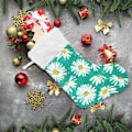 Miniatyrbild 6 av 7: Julklapp, personliga julklappsstrumpor set om 2 med prästkragar 18 tum julstrumpor hängande prydnad spis för träddekoration