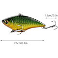 Miniatyrbild 2 av 5: Fiskedrag Kit (5 st) - VIB Långsamt Sjunkande Bioniska Simlure med Trekrokar