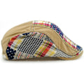 Miniatyrbillede 3 af 5: Herre Beret Hat Justerbar Newsboy Cap: Gatsby Style