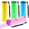 Miniatyrbild 1 av 5: 4-pack LED-ficklampor, små glödlampor, mini-LED