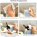 Miniatyrbild 3 av 5: Fönsterdekaler för att förhindra kollisioner - 20 fönsterdekaler i fågelform
