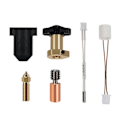 Miniatyrbild 3 av 5: För K1 / K1 Max Hotend Kit Keramisk Uppvärmningsblock Munstycke 300C Extruder Hög Hastighet för K1 Uppgradering