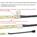 Miniatyrbilde 5 av 5: RGB 5050 LED-stripekontakt - 4-pin