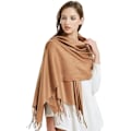 Miniatyrbilde 1 av 5: Skjerf for kvinner. Kasjmirfølelse Pashmina Sjal Wraps Myk Varm Teppe Dame
