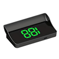 Miniatyrbillede 1 af 9: Head-up display til bilers forrude - Nøjagtig bil HUD-projektor, LED-farvedisplay med solskærm, automatisk til/fra, GPS-tilstand, bilens speedometer