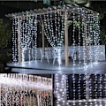 Miniatyrbillede 2 af 7: Julelys, Fe-lys Udendørs 66Ft 200 LED med Hukommelsesfunktioner Controller, Stik i Påske Dekorationslys til Soveværelse Fest Bryllup Have