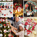 Miniatyrbilde 5 av 5: 18 stk julekule i akryl - DIY-pynt
