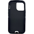Pikkukuva 4 / 6: Korvaava kumipäällyskerroksen kuori, yhteensopiva iPhone 12 Pro Max Defender -sarjan kotelon kanssa (musta) Musta