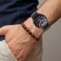 Miniatyrbillede 4 af 5: Til Xiaomi Mi Watch S1 silikone rem, vandtæt åndbar blød rem Ice Lake Green