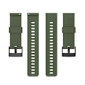 Miniatyrbillede 2 af 5: For Suunto 7 24mm Solid Color Silikonurrem XVR Army Green