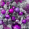Miniatyrbilde 5 av 5: 24 stk julekulepynt i shatterproof materiale - julepynt til å henge på juletreet