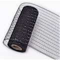 Miniatyrbilde 4 av 5: Halloween Polyester Mesh Ribbon Deco Metallic Fall Mesh Metallic Foil Black