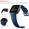 Miniatyrbillede 3 af 5: Silikone Justerbar Rem - Udskiftningsarmbånd til Fitbit Versa 2
