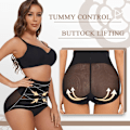 Miniatyrbild 2 av 5: Hög midja formande underkläder för kvinnor Tummy Control trosor bantande Body Shaper