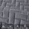 Miniatyrbild 4 av 5: Sofföverdrag, Soffaöverdrag, Quiltade Sektionssoffaöverdrag, Sammetssoffa