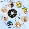 Miniatyrbild 5 av 5: Set - 1113 st, svart (2,5/4/5/6/7/8 mm)