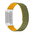 Miniatyrbillede 1 af 5: Til Fitbit Charge 3 / 4 Silikone Magnetisk Urrem IGM Army Green