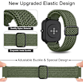 Miniatyrbillede 4 af 5: Betalt elastisk rem til Amazfit GTS 4 / GTS M / GTS 3 / GTS 2 / GTS 2e