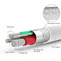 Miniatyrbild 5 av 5: 2-pack 25ft Micro USB-strömkabel, Micro USB till USB-laddningskabel