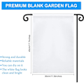 Miniatyrbillede 3 af 5: DIY Sublimation Haveflag, 11,8 x 17,7 tommer - pakke med 12