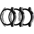 Pikkukuva 1 / 4: Yhteensopiva Garmin Fenix 7, Fenix 7S, Fenix 7X -kotelon kanssa, pehmeä pinnoitettu TPU-suojapuskurikotelo GM Fenix 7 -älykellosarjan lisävarusteille (Fenix