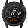 Miniatyrbild 5 av 5: [2-pack] Passar Enduro 2 Klockfodral Skydd Anti-Rep Lätt Stötsäker Stötfångare Fodral Kompatibelt för Garmin Enduro 2/ Tactix 7 (Svart+Grön