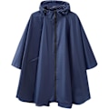 Miniatyrbillede 1 af 5: Regnfrakke Poncho Jakke Hætte Lynlås Stil til Kvinder/Mænd/Voksne med Lomme