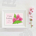 Miniatyrbillede 2 af 5: Calla Lily Blomster Skæremaskiner - Metal Embossing Stencils