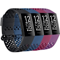 Miniatyrbillede 1 af 5: Kompatible remme til Fitbit Charge 3 og Charge 4 - Åndbare silikonebånd