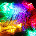 Miniatyrbillede 5 af 6: LED Net Lys Jule Mesh Lys, Træ Warp Fe Lys Udendørs Hængende Lyskæde til Jul, Halloween, Have, Gangsti, Buske