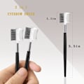 Miniatyrbilde 5 av 5: 2 stk. Øyenbrynsbørster Makeup Øyenbrynsbørste