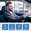 Miniatyrbilde 3 av 5: Bluetooth-headset med mikrofon, håndfri i øret