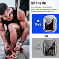 Miniatyrbillede 4 af 6: 2 i 1 Vandtæt Etui til Apple Watch Skærm