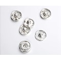 Miniatyrbilde 4 av 5: Metalltrykknapp - perfekt for lukking i håndverk (15 mm)