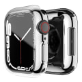 Miniatyrbild 1 av 5: Skärmskydd för Apple Watch-fodral 45mm 41mm 44mm 40mm 42mm Tillbehör All-around Tpu Bumper Cover Series 7 8 4 6 Se 5 3 silver 38MM Series 1 2 3